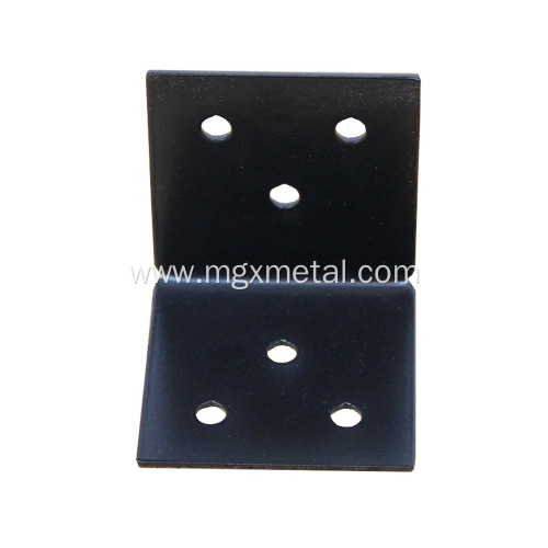 U Brackets Powder Coated Metal Wood Post 90 Degree Bracket Supplier